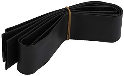 X-DREE Дължина 1 М, вътрешен диаметър 18 мм, Polyolefin изолация, Свиване на тръба, Амбалажна хартия с черен цвят (дължина