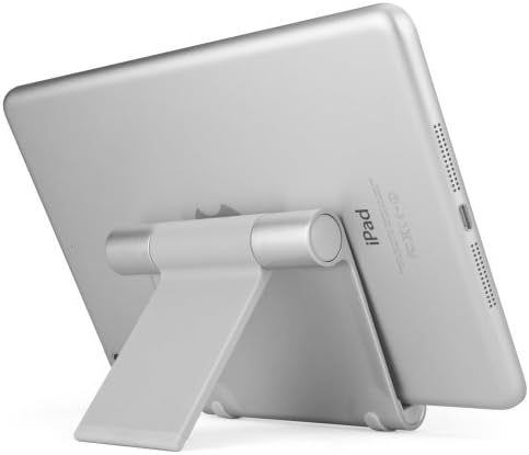 Поставяне и монтиране на BoxWave, съвместими с NOBKLEN Kids Tablet JR-J7 (7 инча) - Алуминиева поставка VersaView, мобилна