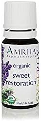 Смес от етерични масла АМРИТА Aromatherapy: Sweet Restoration Synergy - Сертифицирана от Министерство на земеделието