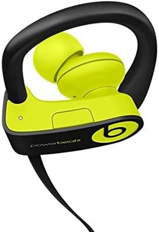 Безжични слушалки в ушите Powerbeats3 - Противоударные жълт цвят (актуализирани)