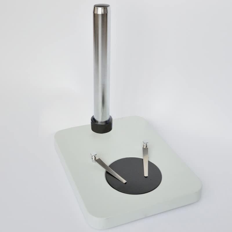 USEEV Адаптер за микроскоп Регулируема 76 мм Притежателя Фокус Поставка за мироскопа 32 мм Стълб за Настолен Микроскоп