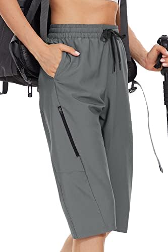 Дамски Дълги Шорти JENEARY 15, къси Панталони-бермуди Под Коляното, бързо съхнещи Улични Дълги Панталони за Голф, Туристически
