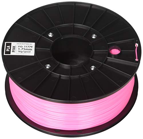 Конци за 3D-принтер Monoprice - 110551 PLA - Черна - Бобини с тегло 1 кг, дебелина 1,75 мм | | За всички принтери, съвместими