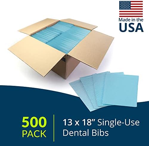 Престилки / Кърпи Avalon Papers, сини, 13 x 18 (опаковка от 500 броя) - Вафельное щамповане и салфетка за Еднократна