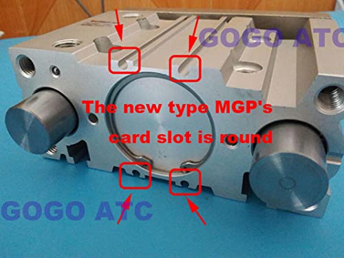 Компактен ръководство цилиндър, тип SMC с топка облицовки MGPL12-100 на въздушна възглавница Серия MGPL MGP Нов Цилиндър