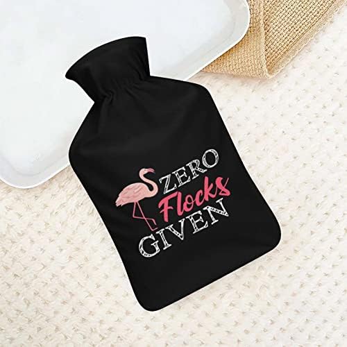 Забавен Фламинго Нула На Опаковката Даде Плюшена Чанта За Гореща Вода Сладко Гума Инжекцион На Водата Топло За Ръце И