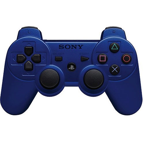 Безжичен контролер за PlayStation 3 Dualshock 3 (синьо) (обновена)
