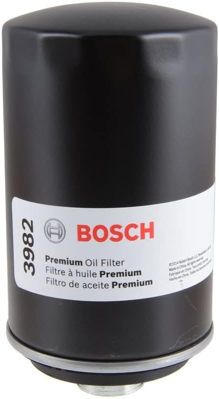 Маслен филтър premium на BOSCH 3982 с технология за филтриране FILTECH - Съвместим с някои Audi A3, A4 allroad, A5, A6,