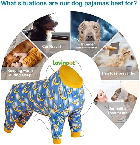 Пижами LovinPet Pitbull - Освобождаване От безпокойството на домашни любимци, Солнцезащитная Пижами за кучета, Удобна
