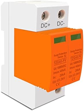 SPD-DC 1000V 40KA Домашен мрежов филтър Защитно устройство за освобождаване на ниско напрежение 500V 800V (Размер: 800V)