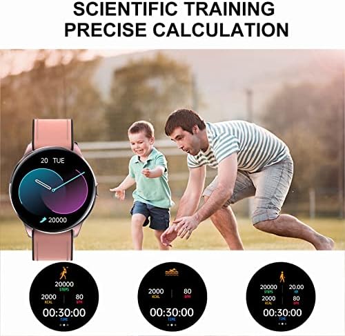 Smart-часовници, Фитнес-пътека с пульсометром СЪРЦЕ, Кръвно налягане, Проследяване на нивото на кислород в кръвта, сензорен