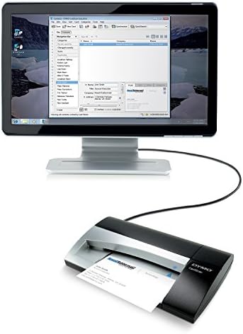 Скенер за визитни картички DYMO CardScan v9 Executive и система за управление на контакти за PC или Mac (1760686)