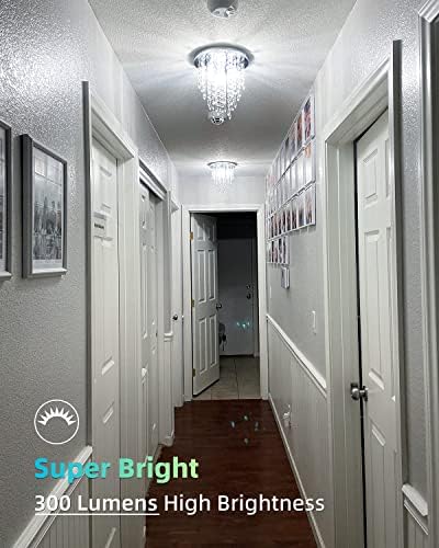Led лампи-свещници LIGHTNUM E12 6 Бр. (5000 До дневна светлина в бял цвят, еквивалент на 40 W, 470 LM) и електрически