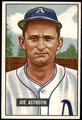 1951 Боуман 298 Джо Астрот Филаделфия Атлетикс (Бейзболна картичка) EX/MT Athletics