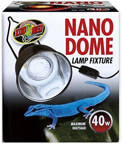 Голям Нано-куполен, лампа за влечуги - Включва доставена водач DBDPet Pro-Tip (максимална мощност 40 W)