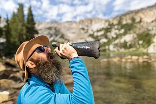 Серия LifeStraw Peak - Сгъваема система за филтриране на вода – за бягане на пътека, туризъм, къмпинг, гмуркане, пътуване,