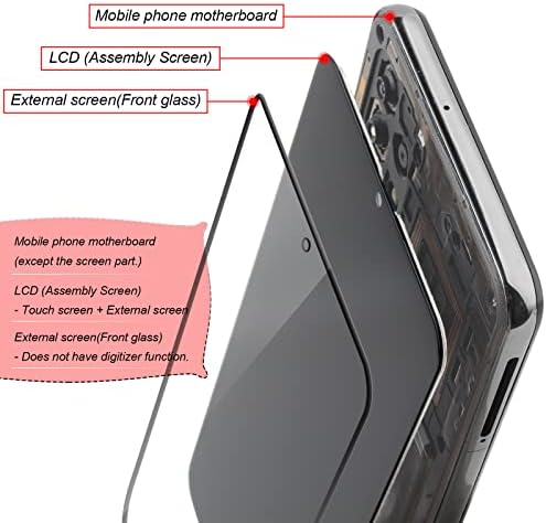 Цветен дисплей за Samsung Galaxy A52 4G A525F на екрана Замяна за Galaxy A52 4G LCD Сензорен дисплей с вътрешен цифрователем