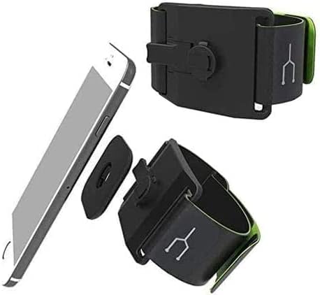 Водоустойчив колан за джогинг Navitech Black За вашия мобилен телефон е Съвместим с вашия смартфон Samsung Galaxy A13