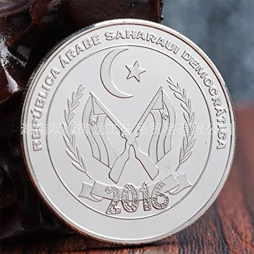 Монета На Животното Конго Щастлива Арабската Митология Котката Подарък Възпоменателна Монета Мемориал Медал На Сребърна Монета Занаяти Колекционерска Стойност