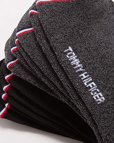 Мъжки чорапи Tommy Hilfiger - Чорапи за глезените с намаляване на една четвърт от възглавници (12 опаковки)