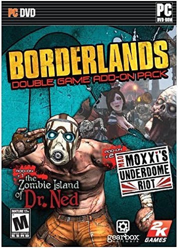 Набор от екстри за двойна игра Borderlands Островът на зомбита д-р Неда и бунтове в тъмницата на лудия Moxie - КОМПЮТЪР
