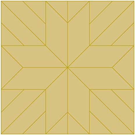 Сарайное Одеяло Квадратен Дизайн по Подобие на Деколте, Недовършена Дървен Интериор в стил Кънтри Награда-книжка за Оцветяване