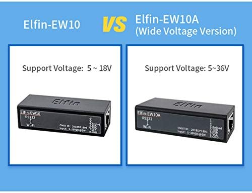 HF Elfin-EW10 WiFi Сериен сървър за безжични мрежови устройства Ethernet Modbus TPC IP Функция RJ-45 RS232 за WiFi сериен